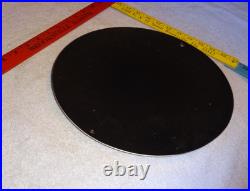 Vintage Coca Cola Soda Bottle Trademark Reg. 12 Domed Porcelain Metal Gas Sign