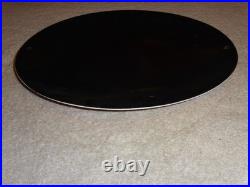 Vintage Coca Cola Soda Bottle Trademark Reg. 12 Domed Porcelain Metal Gas Sign