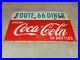 Vintage_Coca_Cola_route_66_Diner_12_Porcelain_Metal_Soda_Pop_Gasoline_Oil_Sign_01_jfo