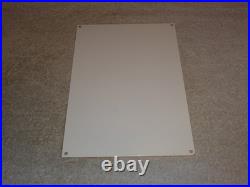 Vintage Columbia Dry Cells Car Battery +devil 12 Satin Metal Gasoline Oil Sign