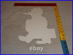 Vintage Dependable Ok Used Cars Salesman Cigar 1' Enamel Metal Gasoline Oil Sign