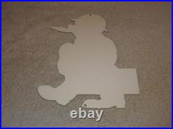 Vintage Dependable Ok Used Cars Salesman Cigar 1' Enamel Metal Gasoline Oil Sign