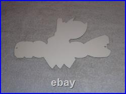 Vintage Dodge Demon Car & Devil 11 3/4 Metal Gasoline Oil Sign Challenger Satan