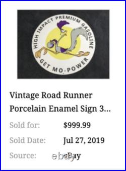Vintage Dodge Plymouth Barracuda 11 3/4 Porcelain Metal Car Fish Gas & Oil Sign Vintage Dodge Plymouth Barracuda 11 3/4 Porcelain Metal Car Fish Gas & Oil Sign