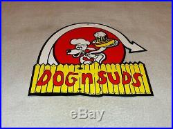 Vintage Dog N Suds Root Beer 11 Metal Diner Restaurant Soda Pop Gas Oil Sign 2