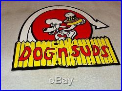 Vintage Dog N Suds Root Beer 11 Metal Diner Restaurant Soda Pop Gas Oil Sign 2