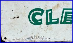 Vintage Don't be a Litter Bug Metal Sign great graphics, farm, soda, gas oil