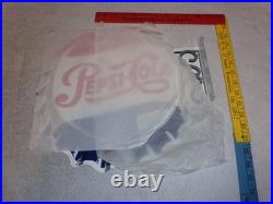 Vintage Drink Pepsi Cola Diecut 14 Metal Soda Pop Gasoline Oil Flange Sign M173