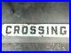 Vintage_EARLY_Railroad_CROSSING_4_ft_Metal_Sign_Reflective_Glass_Cat_s_Eyes_01_hdiv