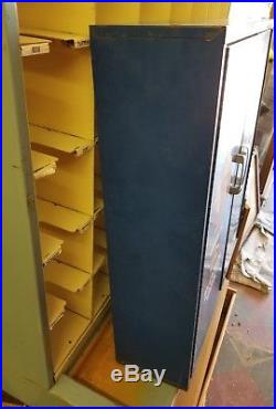 Vintage Echlin/napa Nascar Metal Wall Cabinet Good Condition Blue