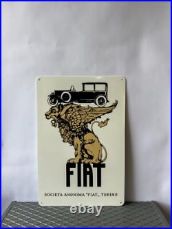 Vintage FIAT torino Hevay Metal Sign 24x16(60x40 cm)