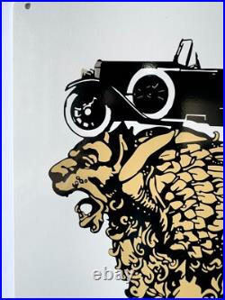 Vintage FIAT torino Hevay Metal Sign 24x16(60x40 cm)