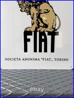 Vintage FIAT torino Hevay Metal Sign 24x16(60x40 cm)