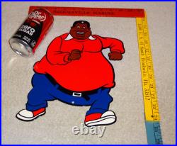 Vintage Fat Albert Tv Show Cartoon 12 Enamel Metal Bill Cosby Gasoline Oil Sign