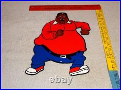Vintage Fat Albert Tv Show Cartoon 12 Enamel Metal Bill Cosby Gasoline Oil Sign