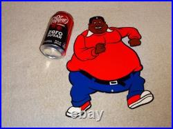 Vintage Fat Albert Tv Show Cartoon 12 Enamel Metal Bill Cosby Gasoline Oil Sign