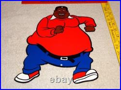 Vintage Fat Albert Tv Show Cartoon 12 Enamel Metal Bill Cosby Gasoline Oil Sign