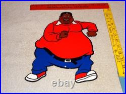 Vintage Fat Albert Tv Show Cartoon 12 Enamel Metal Bill Cosby Gasoline Oil Sign