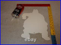 Vintage Fat Albert Tv Show Cartoon 12 Enamel Metal Bill Cosby Gasoline Oil Sign