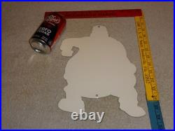 Vintage Fat Albert Tv Show Cartoon 12 Enamel Metal Bill Cosby Gasoline Oil Sign