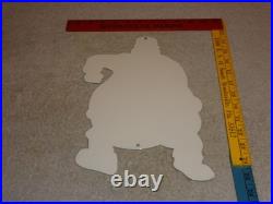 Vintage Fat Albert Tv Show Cartoon 12 Enamel Metal Bill Cosby Gasoline Oil Sign