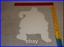 Vintage Fat Albert Tv Show Cartoon 12 Enamel Metal Bill Cosby Gasoline Oil Sign