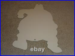 Vintage Fat Albert Tv Show Cartoon 12 Enamel Metal Bill Cosby Gasoline Oil Sign