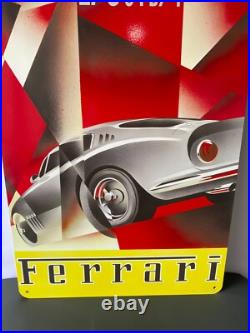 Vintage Ferrari 275 GTR Retro Racing Car Heavy Metal Sign 24x16 (60x40 cm)