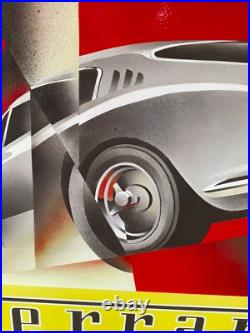 Vintage Ferrari 275 GTR Retro Racing Car Heavy Metal Sign 24x16 (60x40 cm)