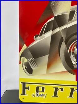 Vintage Ferrari 275 GTR Retro Racing Car Heavy Metal Sign 24x16 (60x40 cm)