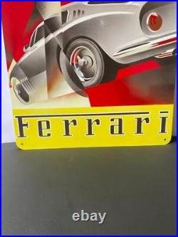 Vintage Ferrari 275 GTR Retro Racing Car Heavy Metal Sign 24x16 (60x40 cm)