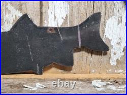 Vintage Fish Porcelain Sign Old Fly Shop Farlows Tackle Ketchikan Alaska Salmon