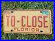 Vintage_Florida_1975_TO_CLOSE_License_Plate_Personalized_RARE_License_Plate_01_eqvt