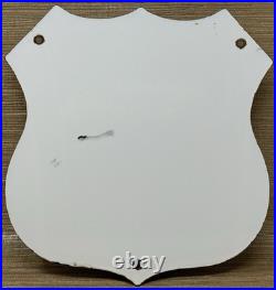 Vintage Florida Us 1 Porcelain Metal Highway Sign Gas Oil Road Shield