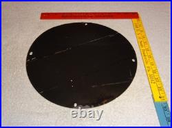 Vintage Ford Bronco Suv Horse Wheels 11 3/4 Porcelain Metal Gasoline Truck Sign