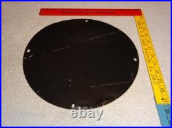 Vintage Ford Bronco Suv Horse Wheels 11 3/4 Porcelain Metal Gasoline Truck Sign