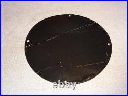 Vintage Ford Bronco Suv Horse Wheels 11 3/4 Porcelain Metal Gasoline Truck Sign