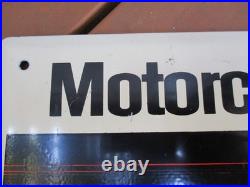 Vintage Ford Motorcraft Battery Cables Store Display 20 Metal Sign