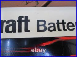 Vintage Ford Motorcraft Battery Cables Store Display 20 Metal Sign