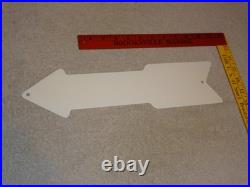 Vintage Ford Service Entrance Dealer Arrow 15 Metal Car Truck Gasoline Oil Sign