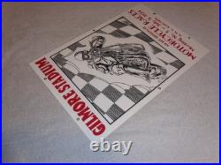 Vintage Gilmore Stadium Motorcycle Races 18 Porcelain Metal Gasoline & Oil Sign