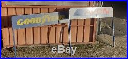 Vintage Goodyear And Avon Tyres Metal Signs
