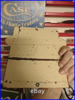 Vintage Goodyear Tires Porcelain Metal Sign Old Gas Oil Automobile Parts Service