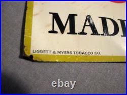 Vintage Granger Rough Cut Tobacco Pipe Store Display Sign Tin Metal-23.5