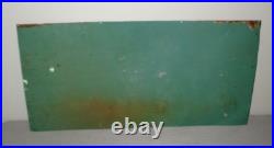 Vintage Granger Rough Cut Tobacco Pipe Store Display Sign Tin Metal-23.5