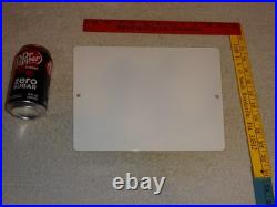 Vintage Gulf Super No Nox Gasoline +dog Ears 11 Porcelain Metal Gas & Oil Sign