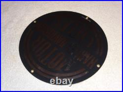 Vintage Harley Davidson Motorcycles 11 1/4 Porcelain Metal Gasoline & Oil Sign