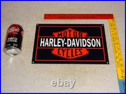 Vintage Harley Davidson Motorcycles Parts 12 Porcelain Metal Gasoline Oil Sign