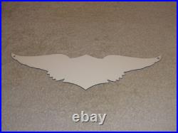 Vintage Harley Davidson? Motorcycles Wings 15 Metal Enamel Gasoline Oil Sign