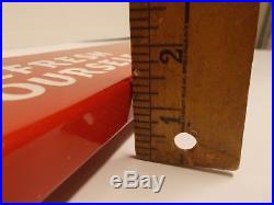 Vintage Heavy Metal COCACOLA Door PushMeasures 31 X 3